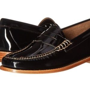 GH Bass Whitney Patent Leather Penny Loafers, 7.5